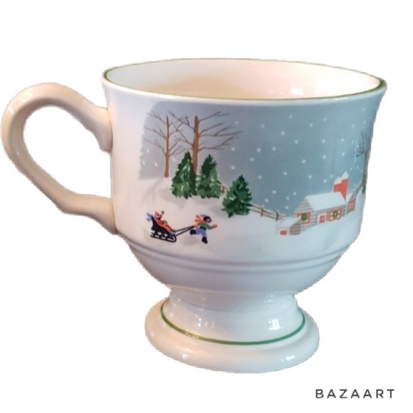 Sango Christmas Silent Night Dinnerware 3 Piece Place Setting New (set 3 of 3) - Picture 3 of 8